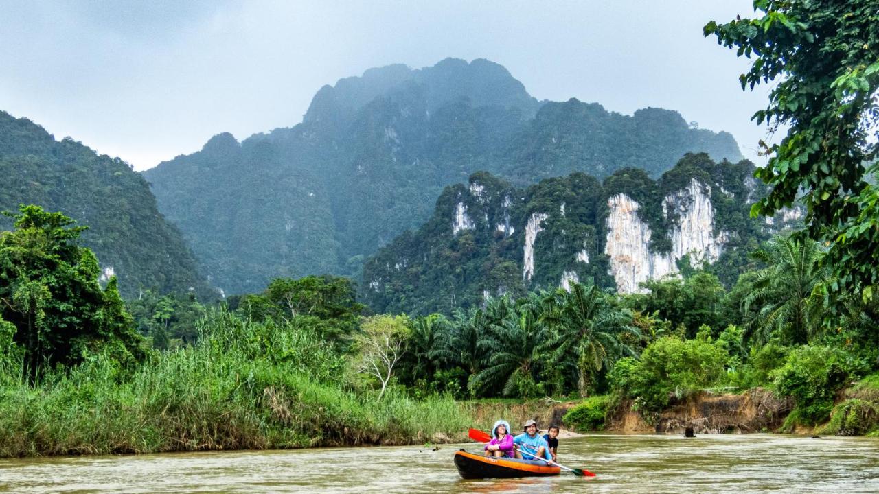 Khao Sok Riverside Cottages Khao Sok National Park Exteriör bild