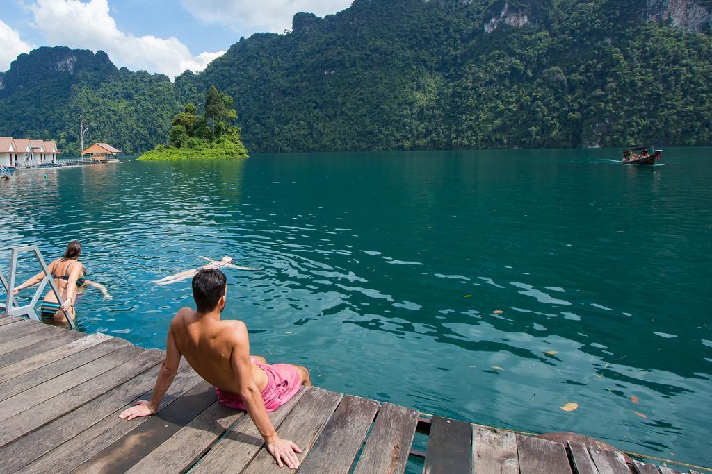 Khao Sok Riverside Cottages Khao Sok National Park Exteriör bild