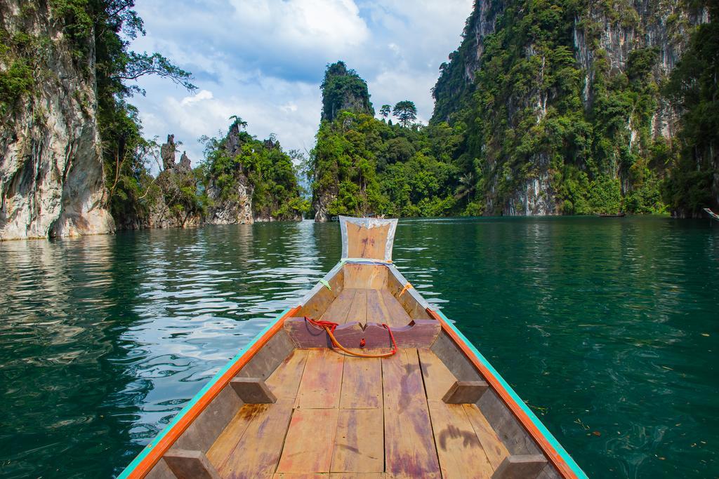 Khao Sok Riverside Cottages Khao Sok National Park Exteriör bild