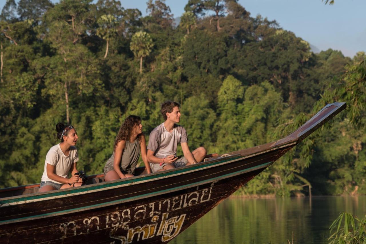 Khao Sok Riverside Cottages Khao Sok National Park Exteriör bild